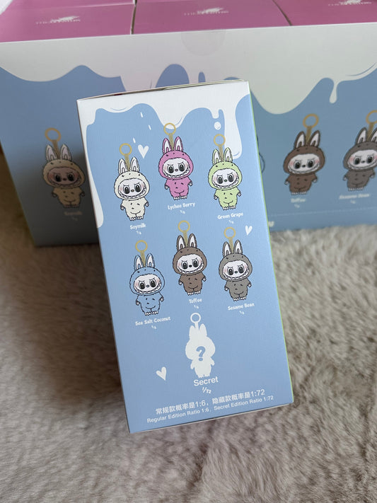 Pop Mart Labubu The Monsters -Exciting Macaron Vinyl Plush Pendant Single Blind Box